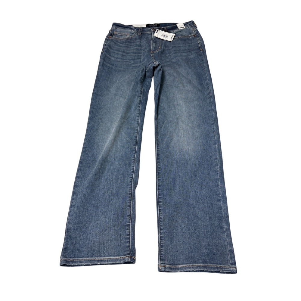NWT Judy Blue Oh She's Perfect High Waist Straight Jeans Blue Women 5/27 W29 L30